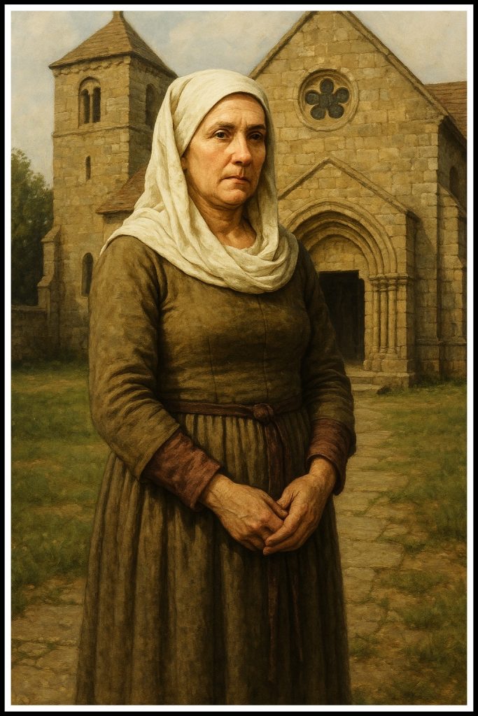 AI image of C14th woman