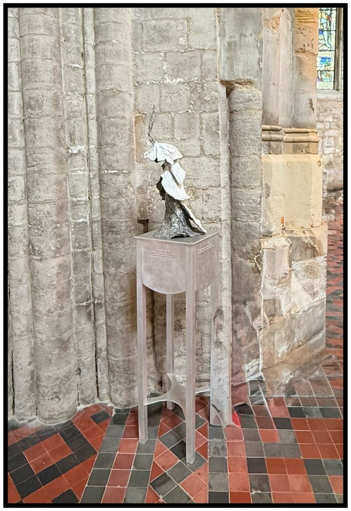 Margery Kempe Sculpture (A Woman in Motion) by Rosemary Goodenough 
Photo © James Rye 2026