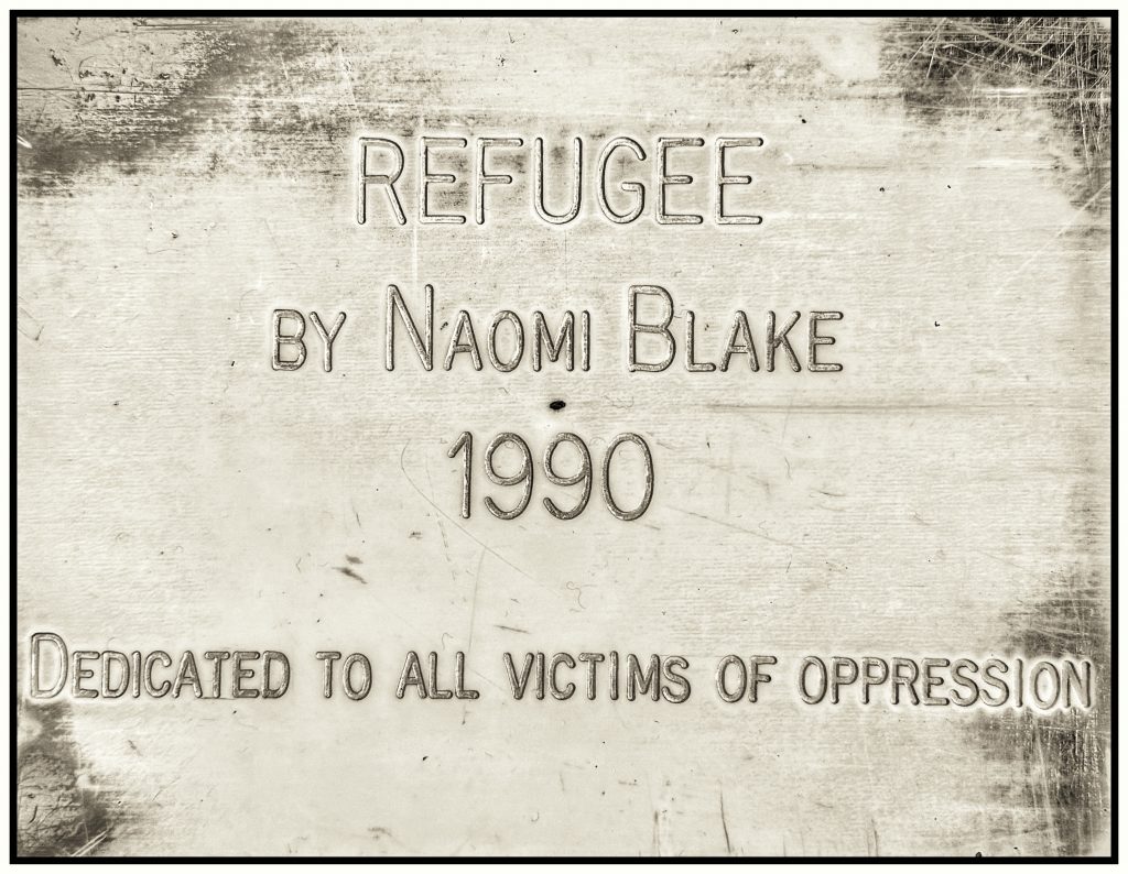 Refugee by Naomi Blake in St Margaret’s Church, King’s Lynn 
Photo © James Rye 2026