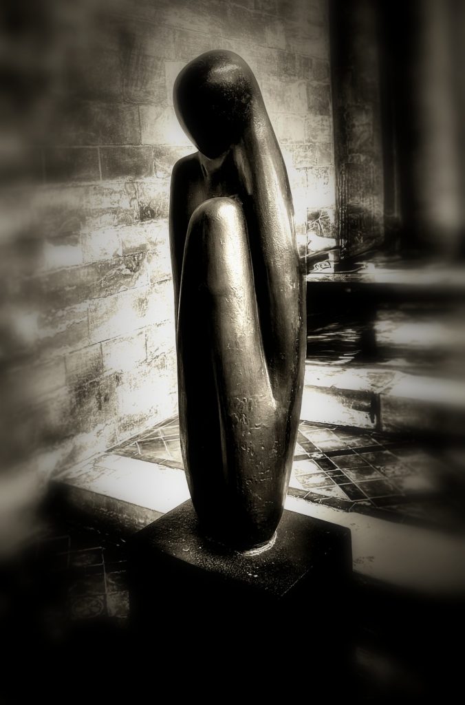 Refugee by Naomi Blake in St Margaret’s Church, King’s Lynn 
Photo © James Rye 2026