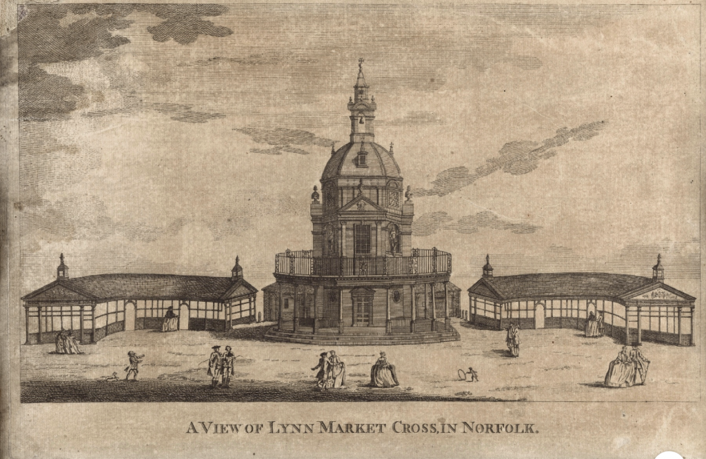 Henry Bell’s Market Cross in the Tuesday Market Place, King’s Lynn