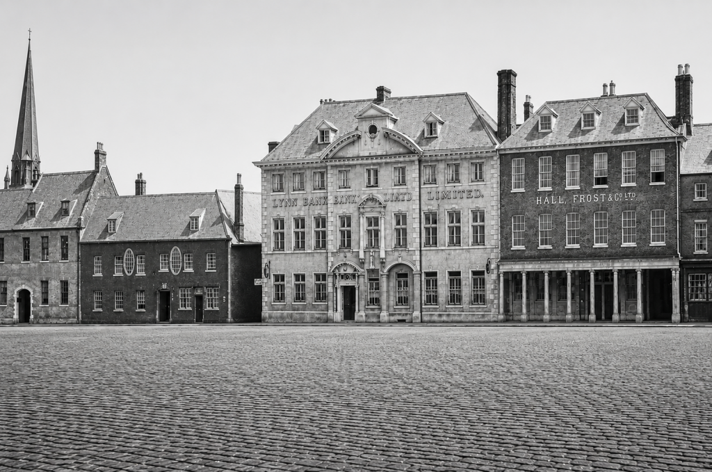 Tuesday Market Place in 1950s, King’s Lynn