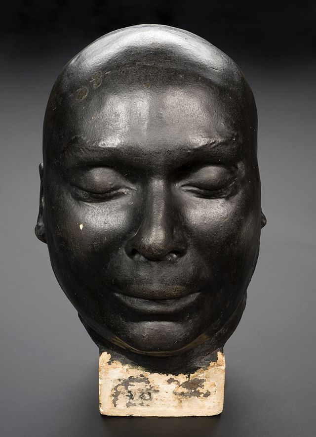 After the execution, a death mask was taken. It became part of the grim afterlife of the Stanfield Hall case. Credit: Wikimedia Commons