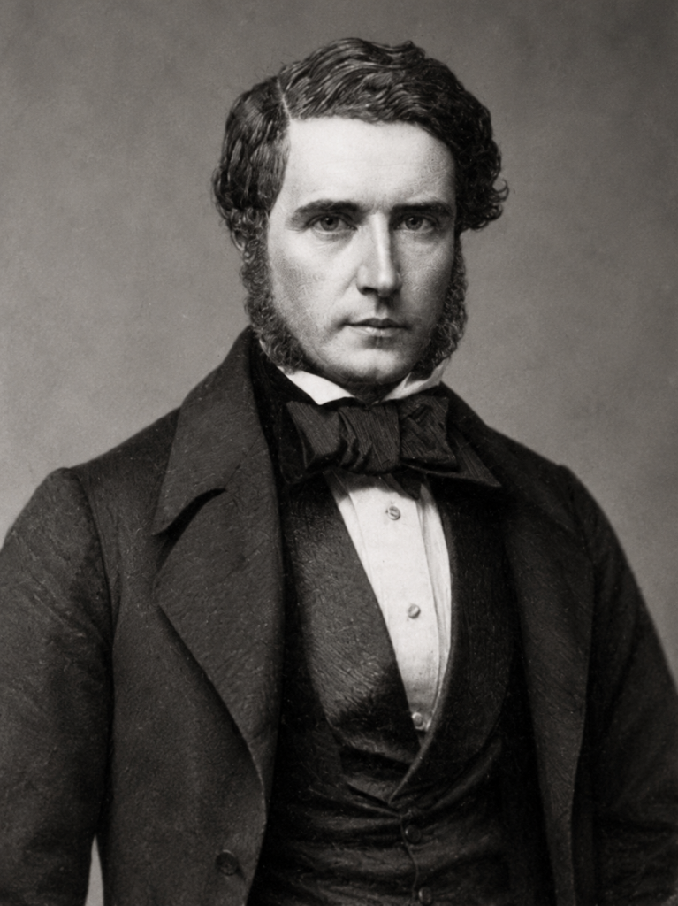 AI photograph of Samuel Gurney Cresswell generated from a C19th sketch