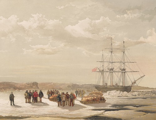 Samuel Gurney Cresswell: Leaving HMS Investigator in Mercy Bay