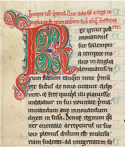 The printed title page of William of Newburgh’s chronicle.
