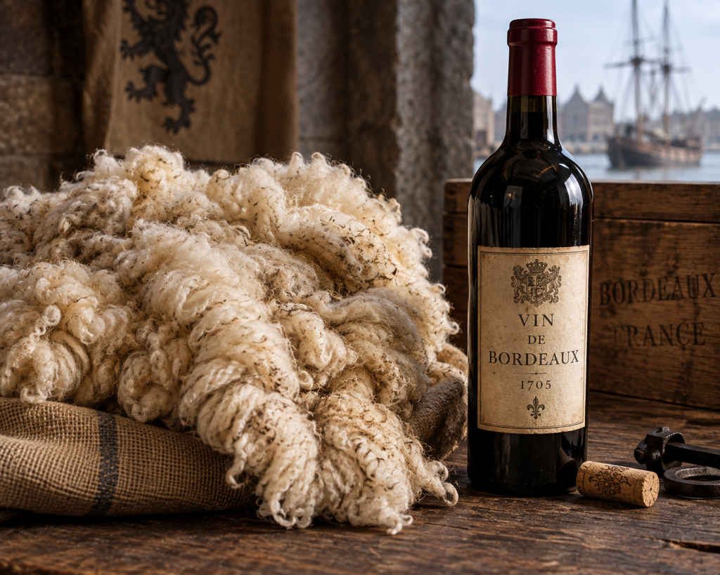 AI image: the Wool and the Wine