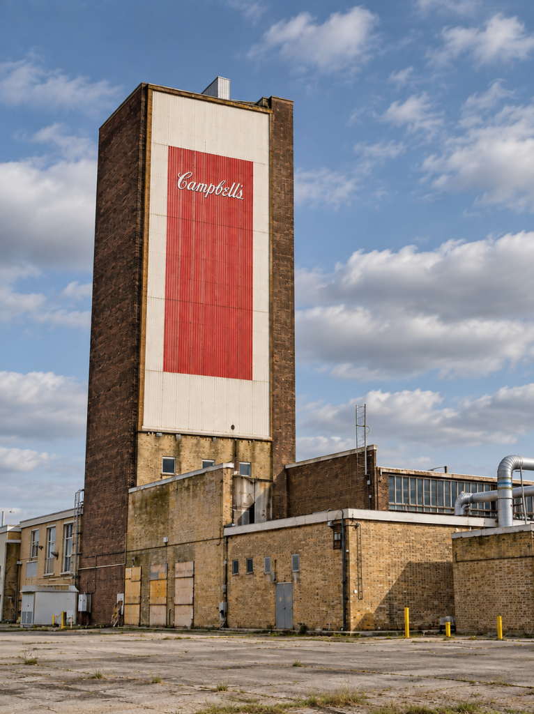 Cambell's Soups, King's Lynn. 
Source: Unknown